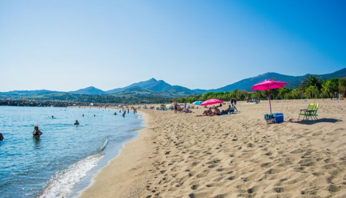 que visiter autour d'argeles sur mer plage de sable