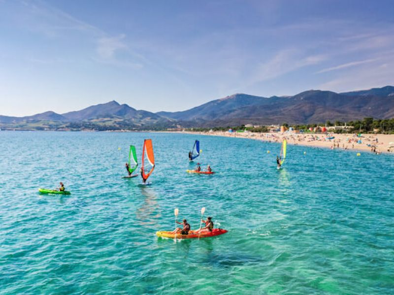 camping argelès sur mer activités nautiques