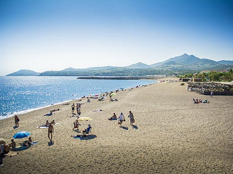 Camping Argelès-sur-Mer Ciela Village Les Marsouins plage