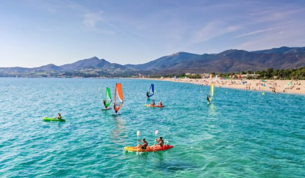 camping argelès sur mer activités nautiques