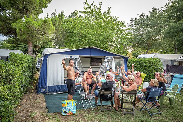 vacances en camping sur emplacement à Argeles